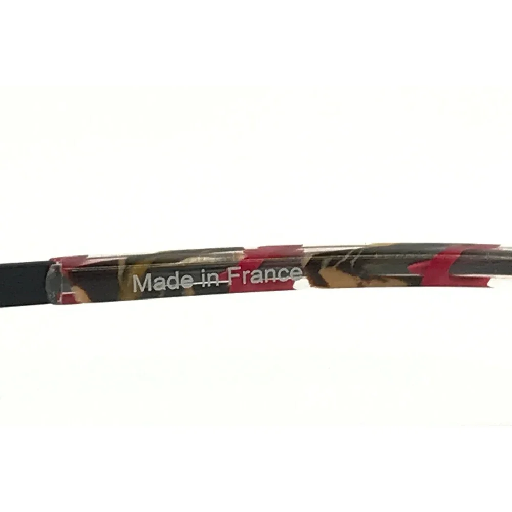 BOZ Eyeglasses Frames OCTO 0082 Matte Black Red Butterfly Full Rim 53-16-140